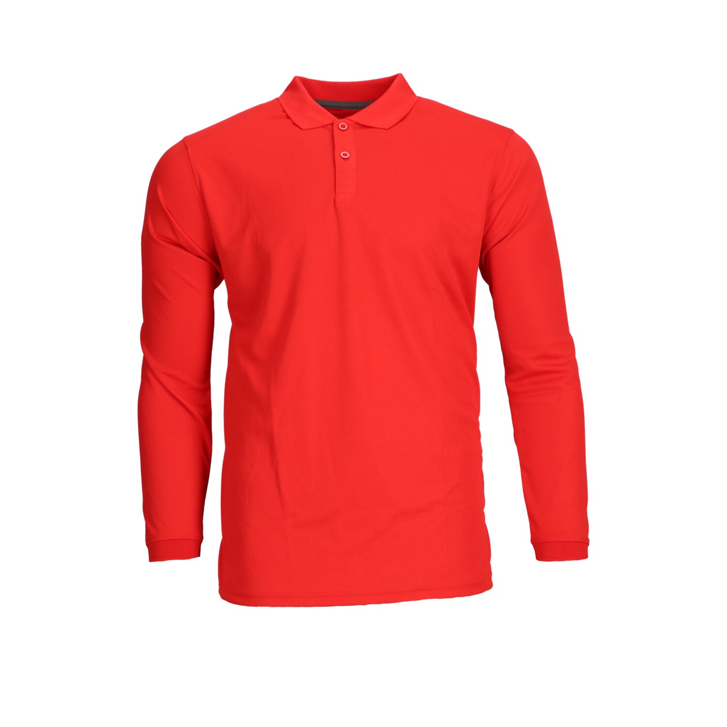 Polera Dryfit Cuello Pique Manga Larga