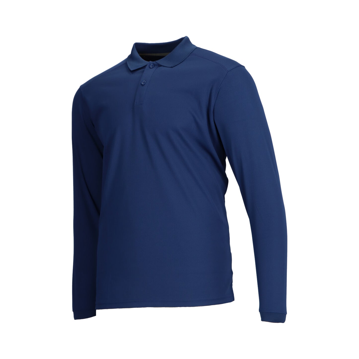 Polera Dryfit Cuello Pique Manga Larga