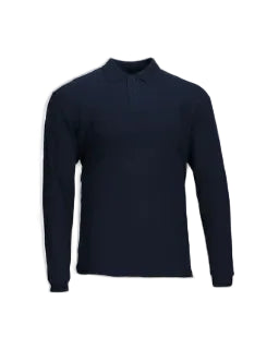 Polera Pique Manga Larga 60/40